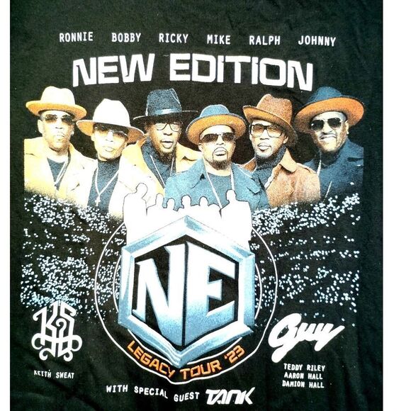 New Edition 2023 NEW w/Tags Legacy Tour - sz. M - Picture 1 of 2